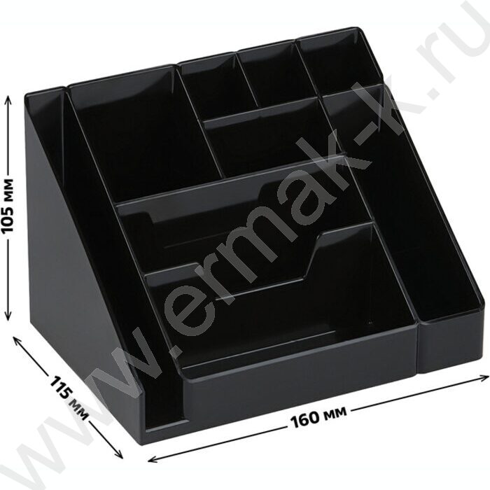 Подставка д/каранд. и ручек Каскад чёрная | Фото 5