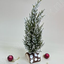 Ель слегка заснеженная  31см. NEW | Фото 3