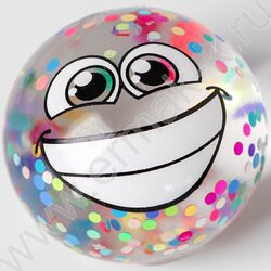 Игрушка Мялка-антистресс Смайлики ассорти | Фото 1