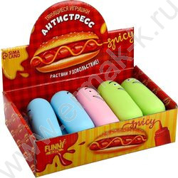 Игрушка Тянущиеся-антистресс Сосиска ассорти | Фото 5