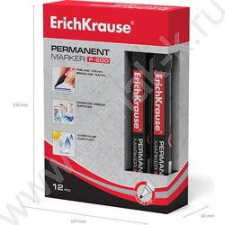 Маркер перм. /синий/ 1,5мм круг P-200   | Фото 5