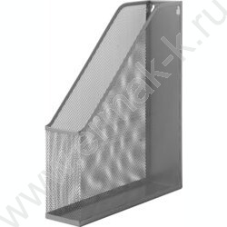 Лоток настенный сетчатый (метал) серебристый, А4, "Germanium", 250*72*315 мм | Фото 1