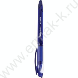 Ручка гелевая Пиши-Стирай 0,7мм синяя "X-ERASE" /корпус синий, резиновый держатель | Фото 2