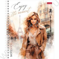 Тетрадь  48л линейка/спираль "Незнакомки" 4вида | Фото 1