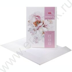 Папка д/акварели А4 20л 200г/м2 "Нежный пион" /тиснение | Фото 2
