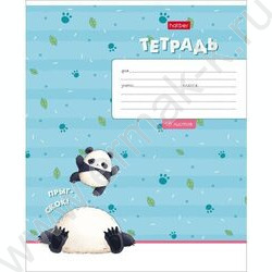 Тетрадь  18л клетка "Забавные панды"  5видов | Фото 2