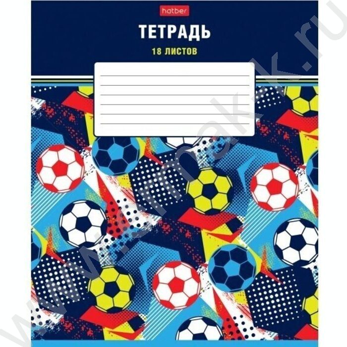 Тетрадь  18л клетка "Для мальчиков"  5видов | Фото 1