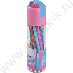 Фломастеры  18цв Kidscolor пластиковая туба | Фото 1