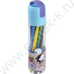 Фломастеры  12цв Kidscolor пластиковая туба | Фото 1