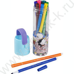 Фломастеры  12цв Kidscolor пластиковая туба | Фото 2