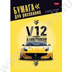 Папка д/рисования А4 10л 100г/м² "Sport car" | Фото 1
