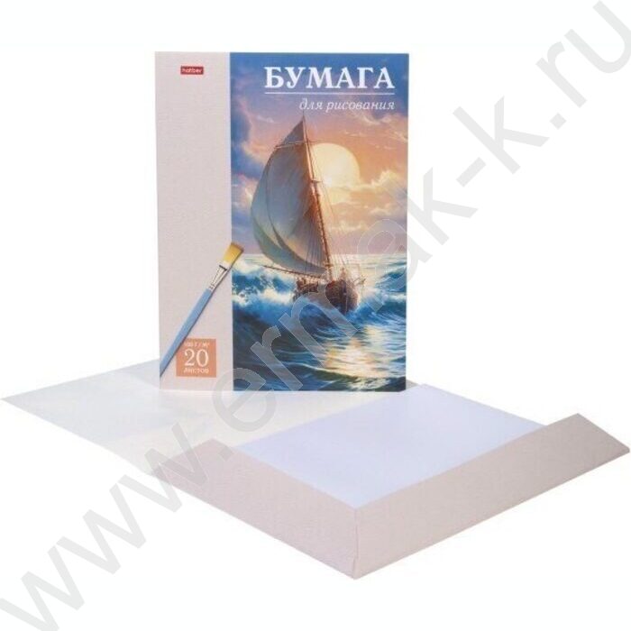 Папка д/рисования А4 20л 100г/м² "Парусник" | Фото 2