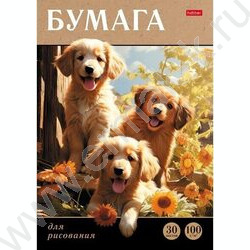 Папка д/рисования А4 30л 100г/м² "Мягкие ушки" | Фото 1
