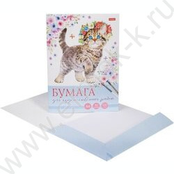 Папка д/рисования и художественных работ А4 30л 120г/м² "Пушистое счастье" | Фото 2