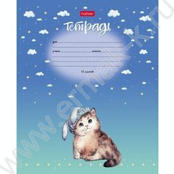 Тетрадь  12л клетка "КотоМания" 5видов | Фото 1