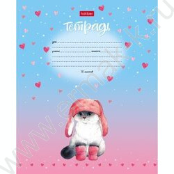 Тетрадь  12л клетка "КотоМания" 5видов | Фото 4