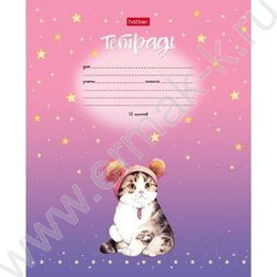 Тетрадь  12л клетка "КотоМания" 5видов | Фото 5