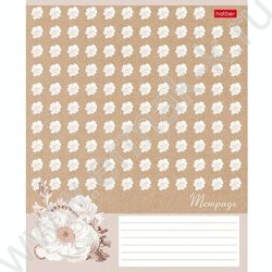 Тетрадь  18л линейка "Нежность" 5видов | Фото 5