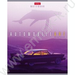Тетрадь  96л клетка "AutoART" /мат.лам. /5видов | Фото 2