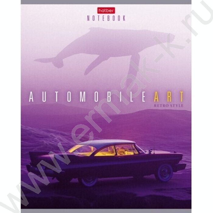 Тетрадь  96л клетка "AutoART" /мат.лам. /5видов | Фото 2