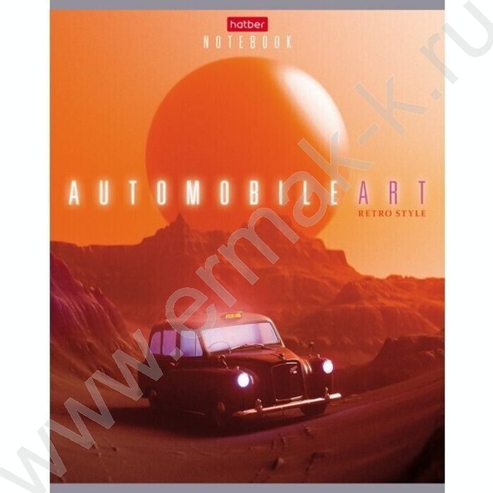 Тетрадь  96л клетка "AutoART" /мат.лам. /5видов | Фото 5