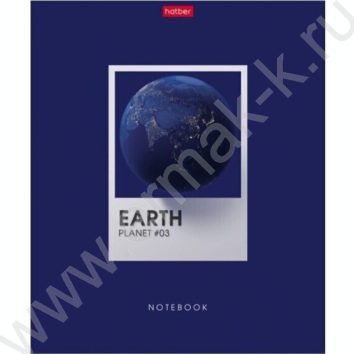 Тетрадь  96л линейка "Парад планет" /мат. ламин./тиснение 5видов | Фото 2
