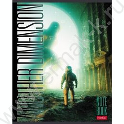 Тетрадь  96л линейка "Другое измерение" /мат. ламин./тиснение 5видов | Фото 1