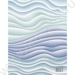 Тетрадь 160л клетка/кольца "Mist" /мат.лам. | Фото 1