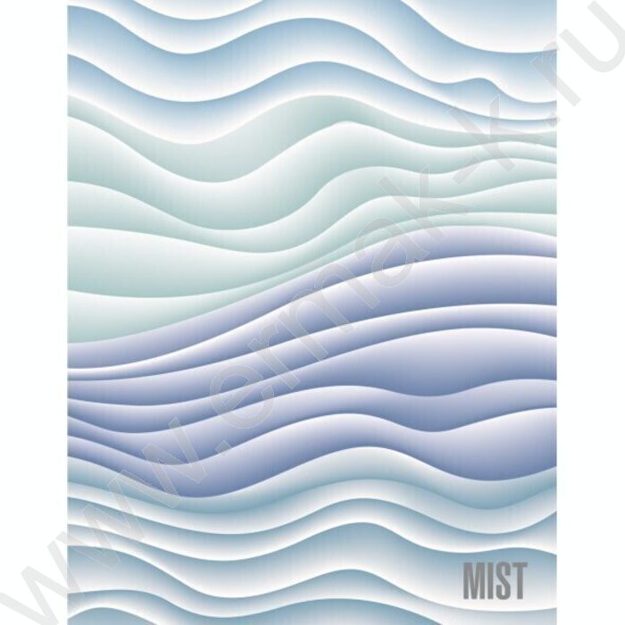 Тетрадь 160л клетка/кольца "Mist" /мат.лам. | Фото 1