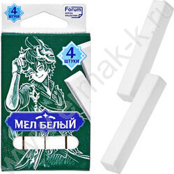 Мел белый   4шт "Аниме" | Фото 1