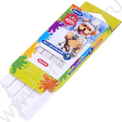 Мел белый   4шт "Зверята" | Фото 3