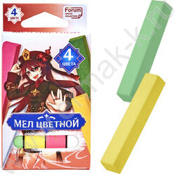 Мел цветной  4цв "Аниме" | Фото 1
