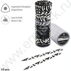 Карандаш пластиковый  HB ArtGraphix. Abstraction | Фото 3