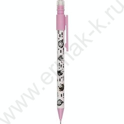 Карандаш механический 0,7мм с ластиком HappyGraphix. Панды | Фото 1