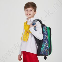 Рюкзак школьный Древний мир /жесткий, 2отд, 3карм, эргон.спинка, ручка, нашивки | Фото 7