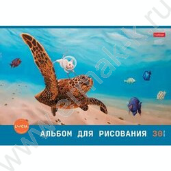 Альбом д/рисования 30л "Узнай себя!" ассорти | Фото 1
