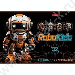 Альбом д/рисования 32л "Робо" 5видов | Фото 3