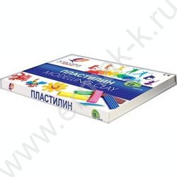 Пластилин  18цв 360г Классика+стек | Фото 3