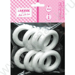 Пенопластовые фигурки Кольца 50*10мм/8шт | Фото 1