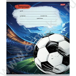 Тетрадь  12л линейка косая "Арт с мячом" ассорти | Фото 2
