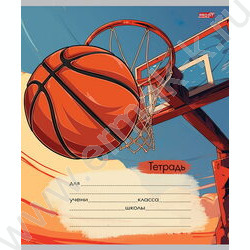 Тетрадь  12л линейка косая "Арт с мячом" ассорти | Фото 4
