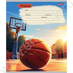 Тетрадь  12л линейка косая "Арт с мячом" ассорти | Фото 5