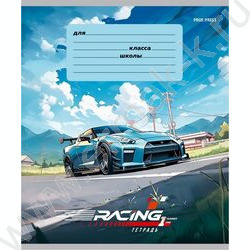 Тетрадь  12л линейка косая "Рисунок машины" ассорти | Фото 5