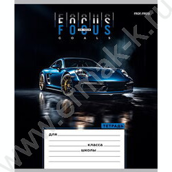 Тетрадь  12л линейка косая "Цветное авто" ассорти | Фото 4