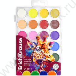 Акварель 24цв  Safari с УФ защитой яркости, б/кисточки | Фото 1