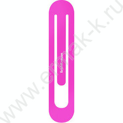 Закладка овальная "Matt Neon" пластиковые /набор - 4шт./ ассорти | Фото 4