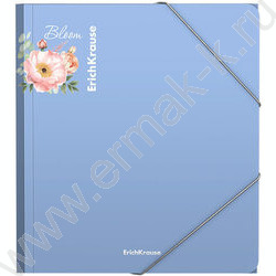 Папка д/тетрадей А5+ пластик на резинке Matt Pastel Bloom /ассорти | Фото 5