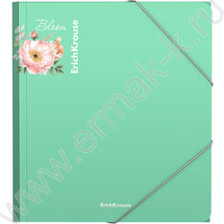 Папка д/тетрадей А5+ пластик на резинке Matt Pastel Bloom /ассорти | Фото 6