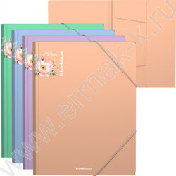 Папка на резинках Matt Pastel Bloom ассорти А4 | Фото 1