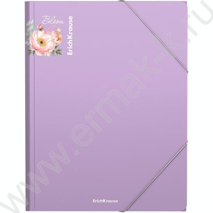 Папка на резинках Matt Pastel Bloom ассорти А4 | Фото 4